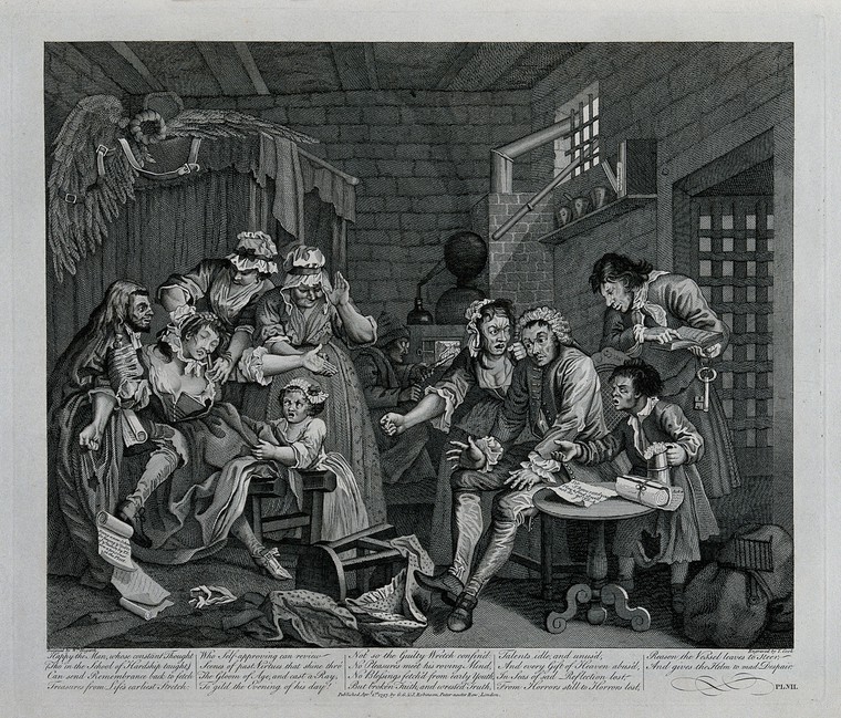 Engraving by T. Cook after W. Hogarth